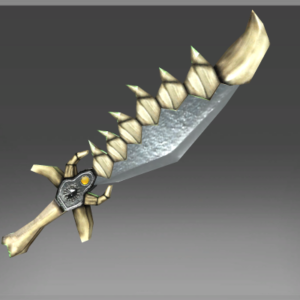 Inscribed Spine Sword