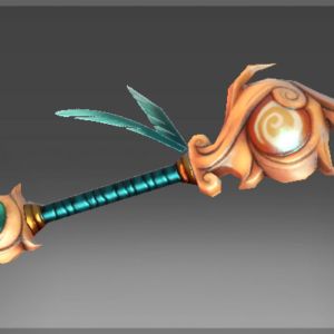 Inscribed Wand of Shamanic Light